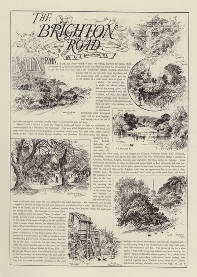 The Brighton Road by Charles J. Staniland